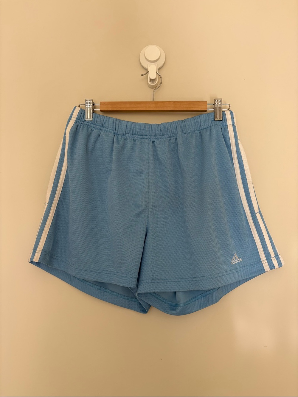 adidas light blue shorts